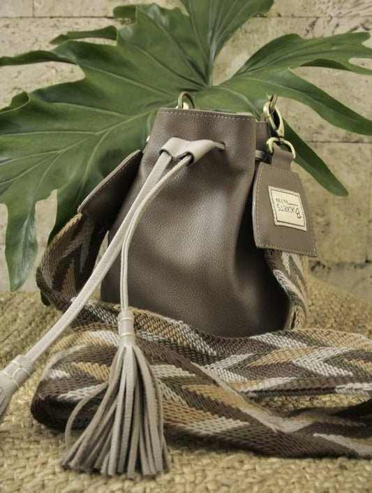 Tula Bag - Rust / Bone White